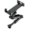 4kom.pl Uchwyt samochodowy Stretchable Headrest Car Mount na zagłówek do telefonu/ tabletu Black