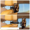 4kom.pl Uchwyt samochodowy Stretchable Headrest Car Mount na zagłówek do telefonu/ tabletu Black