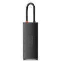 Baseus Adapter HUB przejściówka Baseus Lite Series USB-C 2x USB 3.0 4K SD/TF Black