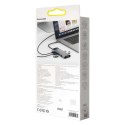 Baseus Hub 9w1 Baseus Metal Gleam Series, USB-C do 3x USB 3.0 + HDMI + USB-C PD + Ethernet RJ45 + microSD/SD + VGA