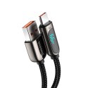 Baseus Kabel Baseus Display Fast Charging USB do USB-C Type C 66W 1m Czarny