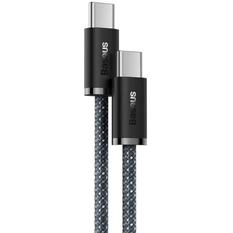 Baseus Mocny Kabel Baseus Dynamic Series USB-C do USB-C PD QC 100W 5A 2m Szary Baseus Mocny Kabel Baseus Dynamic Series USB-C do USB-C PD QC 100W 5A 2m Szary