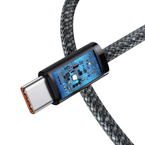 Baseus Mocny Kabel Baseus Dynamic Series USB-C do USB-C PD QC 100W 5A 2m Szary Baseus Mocny Kabel Baseus Dynamic Series USB-C do USB-C PD QC 100W 5A 2m Szary