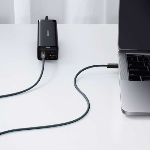 Baseus Mocny Kabel Baseus Dynamic Series USB-C do USB-C PD QC 100W 5A 2m Szary Baseus Mocny Kabel Baseus Dynamic Series USB-C do USB-C PD QC 100W 5A 2m Szary