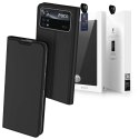Dux Ducis Etui ochronne z klapką Dux Ducis Skin Pro skórzane do Xiaomi Poco X4 Pro 5G Czarne