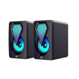Havit Głośniki komputerowe Havit SK210mini PRO 2.0 RGB (czarne)