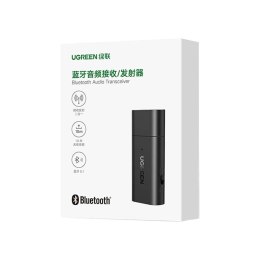 UGreen Adapter Audio UGREEN CM523, USB-A do Jack 3,5mm, Bluetooth 5.1 (czarny)