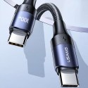 Usams Kabel przewód USAMS USB-C do USB-C 100W PD Fast Charge QC FCP 3m Czarny