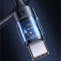 Usams Kabel przewód USAMS USB-C do USB-C 100W PD Fast Charge QC FCP 3m Czarny