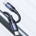 Usams Kabel przewód USAMS USB-C do USB-C 100W PD Fast Charge QC FCP 3m Czarny
