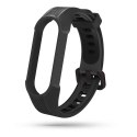 4kom.pl Pasek sportowy Armour do Xiaomi Mi Smart Band 5 / 6 / 6 NFC / 7 Black