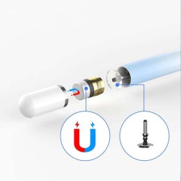 4kom.pl Rysik dotykowy do ekranu telefonu/ tabletu długopis Ombre Stylus Pen smukły Sky Blue