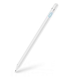 4kom.pl Rysik precyzyjny długopis Active Stylus Pen do ekranu dotykowego tabletu/ telefonu White