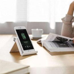 4kom.pl Uniwersalna podstawka uchwyt na telefon / tablet Z1 White