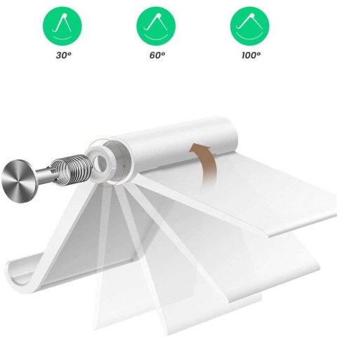 4kom.pl Uniwersalna podstawka uchwyt na telefon / tablet Z1 White 4kom.pl Uniwersalna podstawka uchwyt na telefon / tablet Z1 White