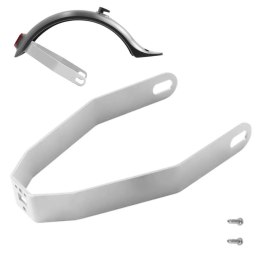 4kom.pl Wspornik Wsparcie Błotnika Alogy do hulajnogi elektrycznej do Xiaomi M365 / M365 Pro Biały