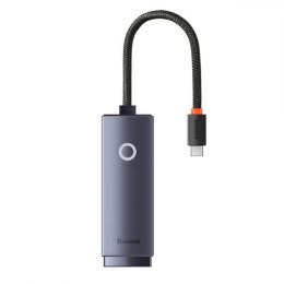 Baseus Adapter karta sieciowa LAN Baseus Erhernet przejściówka USB-C do RJ45 1000Mbps
