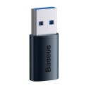 Baseus Adapter przejściówka Baseus Ingenuity OTG USB 3.1 do USB-C Typ C Niebieski
