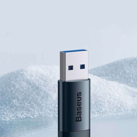 Baseus Adapter przejściówka Baseus Ingenuity OTG USB 3.1 do USB-C Typ C Niebieski Baseus Adapter przejściówka Baseus Ingenuity OTG USB 3.1 do USB-C Typ C Niebieski
