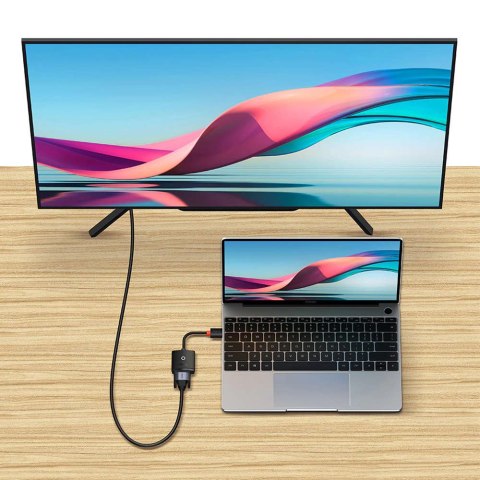 Baseus Adapter przejściówka Baseus Lite Series Konwerter HDMI do VGA Baseus Adapter przejściówka Baseus Lite Series Konwerter HDMI do VGA