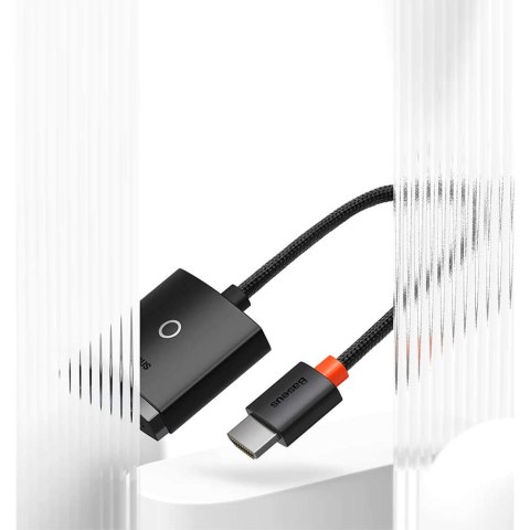 Baseus Adapter przejściówka Baseus Lite Series Konwerter HDMI do VGA Baseus Adapter przejściówka Baseus Lite Series Konwerter HDMI do VGA