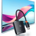 Baseus Adapter przejściówka Baseus Lite Series Konwerter HDMI do VGA