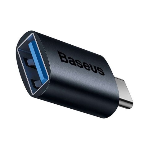 Baseus Adapter przejściówka Baseus Mini OTG Adaptor USB-A do USB-C Typ C Niebieski Baseus Adapter przejściówka Baseus Mini OTG Adaptor USB-A do USB-C Typ C Niebieski