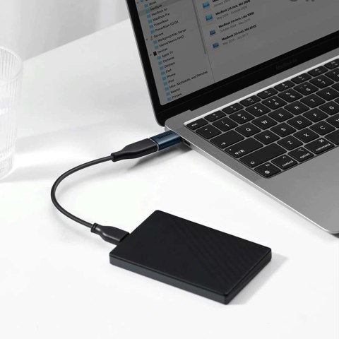 Baseus Adapter przejściówka Baseus Mini OTG Adaptor USB-A do USB-C Typ C Niebieski Baseus Adapter przejściówka Baseus Mini OTG Adaptor USB-A do USB-C Typ C Niebieski