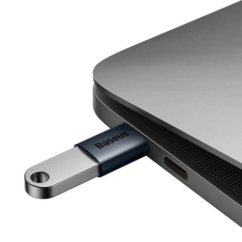 Baseus Adapter przejściówka Baseus Mini OTG Adaptor USB-A do USB-C Typ C Niebieski Baseus Adapter przejściówka Baseus Mini OTG Adaptor USB-A do USB-C Typ C Niebieski