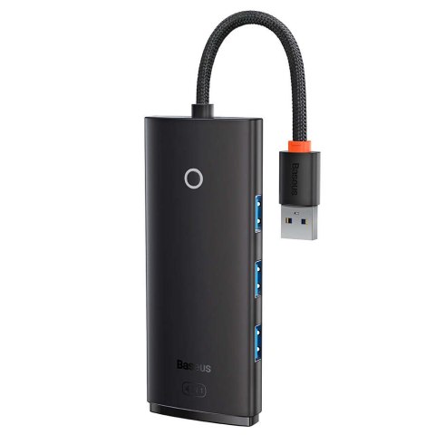 Baseus HUB Adapter Baseus Lite Series przejściówka rozdzielacz USB-A do 4x USB-A 25cm Baseus HUB Adapter Baseus Lite Series przejściówka rozdzielacz USB-A do 4x USB-A 25cm
