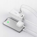 Baseus Mocna Ładowarka sieciowa Baseus Compact 2x USB 2.1A 10.5W Biała