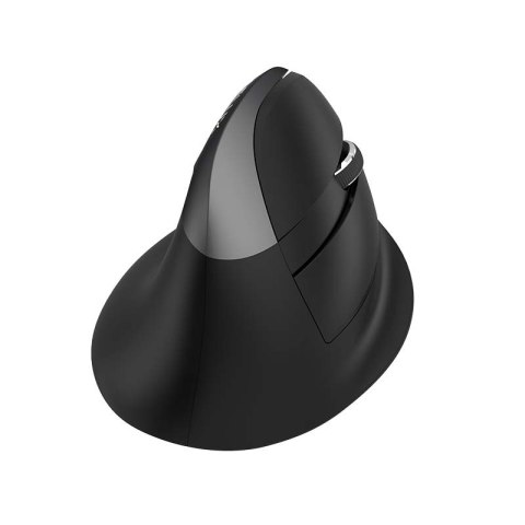 Delux Bezprzewodowa mysz pionowa Delux M618Mini BT+2.4G RGB 4000DPI (czarna) Delux Bezprzewodowa mysz pionowa Delux M618Mini BT+2.4G RGB 4000DPI (czarna)