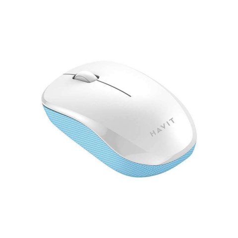 Havit Bezprzewodowa mysz uniwersalna Havit MS66GT-WB (biało-niebieska) Havit Bezprzewodowa mysz uniwersalna Havit MS66GT-WB (biało-niebieska)