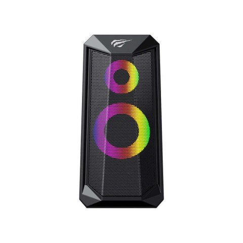 Havit Głośniki komputerowe Havit SK202 2.0 RGB (czarne) Havit Głośniki komputerowe Havit SK202 2.0 RGB (czarne)