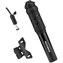 RockBros Mini pompka rowerowa RockBros 810PCS-HP do ramy rowerowej 100PSI na rower Presta Schrader Czarna