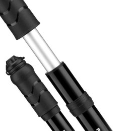 RockBros Mini pompka rowerowa RockBros 810PCS-HP do ramy rowerowej 100PSI na rower Presta Schrader Czarna