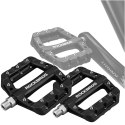 RockBros Pedały rowerowe RockBros 2017-12CBK platformowe nylon Czarne