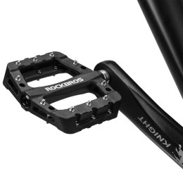 RockBros Pedały rowerowe RockBros 2017-12CBK platformowe nylon Czarne