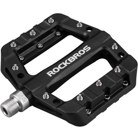 RockBros Pedały rowerowe RockBros 2017-12CBK platformowe nylon Czarne RockBros Pedały rowerowe RockBros 2017-12CBK platformowe nylon Czarne