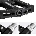 RockBros Pedały rowerowe RockBros 2017-12CBK platformowe nylon Czarne