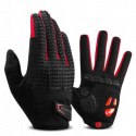 RockBros Rękawiczki rowerowe L RockBros rękawice na rower S169-1BR-L Czarno-Czerwone