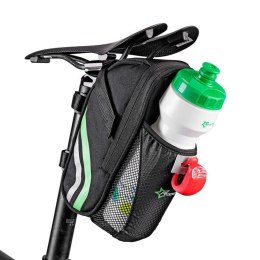 RockBros Torba rowerowa RockBros C7-BK sakwa na rower na bidon podsiodłowa pod siodełko Czarna
