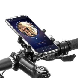 RockBros Uchwyt rowerowy RockBros 699-BK na kierownicę do telefonu na rower motor hulajnogę Czarny