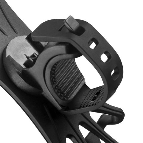 RockBros Uchwyt rowerowy silikonowy RockBros LF436BK na rower motocykl hulajnogę na kierownicę do telefonu Czarny RockBros Uchwyt rowerowy silikonowy RockBros LF436BK na rower motocykl hulajnogę na kierownicę do telefonu Czarny