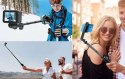 Telesin Selfie stick Telesin do kamer sportowych z pilotem BT (TE-RCSS-001)