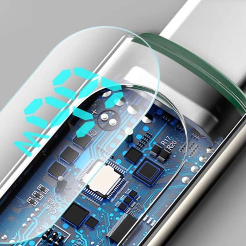 Baseus Kabel 2m Baseus Display Fast Charging USB-A do USB-C 66W wyświetlacz 2m Zielony Baseus Kabel 2m Baseus Display Fast Charging USB-A do USB-C 66W wyświetlacz 2m Zielony