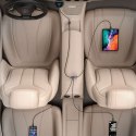 Baseus Ładowarka samochodowa Baseus Share Together z przedłużaczem 3x USB + USB-C 120W Szara