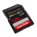 SanDisk Karta pamięci SANDISK EXTREME PRO SDXC 128GB 200/90 MB/s UHS-I U3 (SDSDXXD-128G-GN4IN)