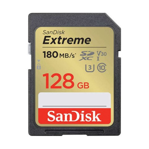SanDisk Karta pamięci SANDISK EXTREME SDXC 128 GB 180/90 MB/s UHS-I U3 (SDSDXVA-128G-GNCIN) SanDisk Karta pamięci SANDISK EXTREME SDXC 128 GB 180/90 MB/s UHS-I U3 (SDSDXVA-128G-GNCIN)