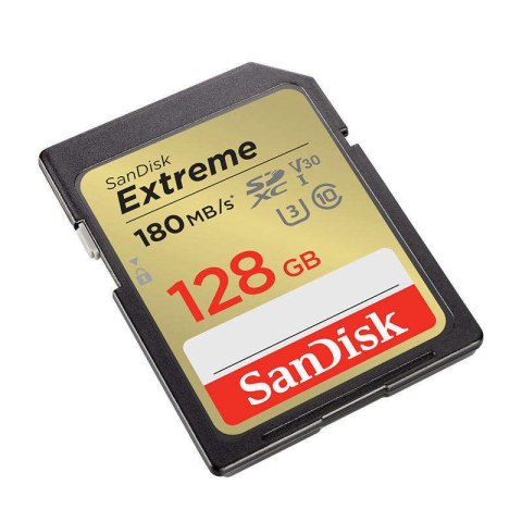 SanDisk Karta pamięci SANDISK EXTREME SDXC 128 GB 180/90 MB/s UHS-I U3 (SDSDXVA-128G-GNCIN) SanDisk Karta pamięci SANDISK EXTREME SDXC 128 GB 180/90 MB/s UHS-I U3 (SDSDXVA-128G-GNCIN)